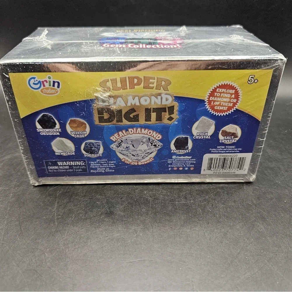 Grin Studios Gem Collection SUPER Diamond Dig It Brand New SEALED